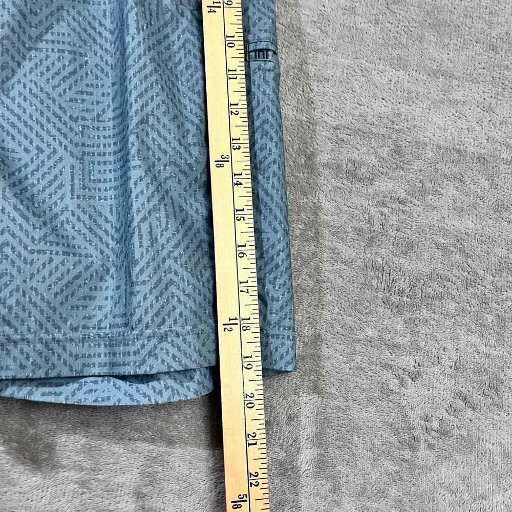 Kuhl Board Shorts Mens Medium Blue Geometric Hiking Swim Trunks Outdoor Gorpcore